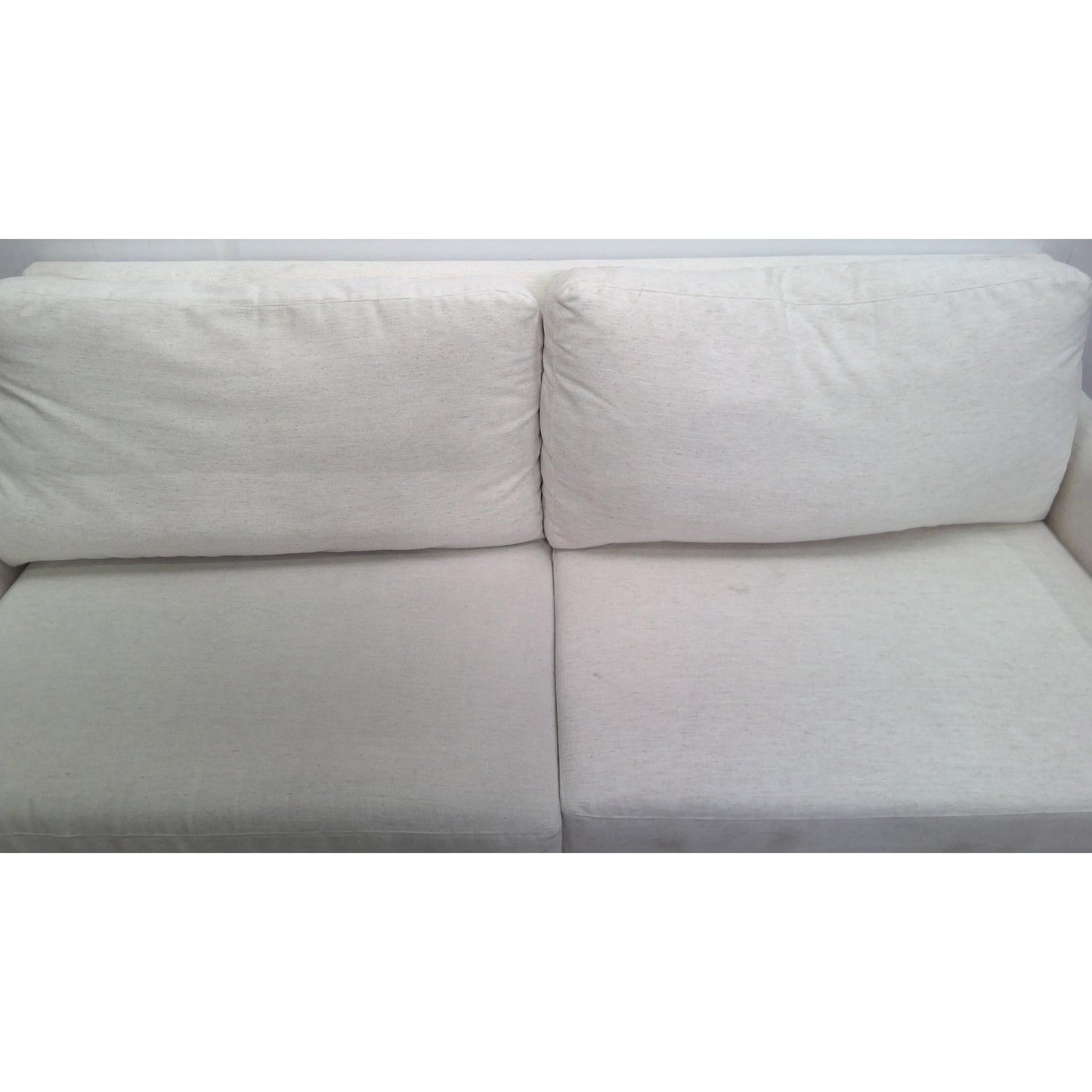 84" White Sofa