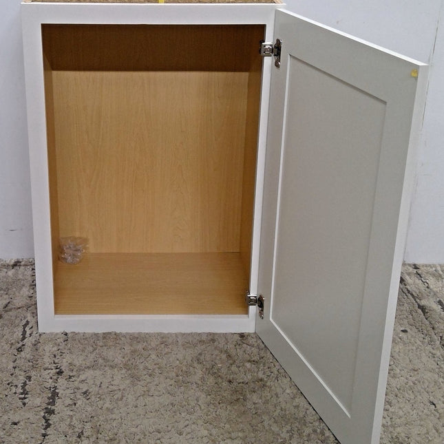 21" x 30" White Plywood Upper Cabinet