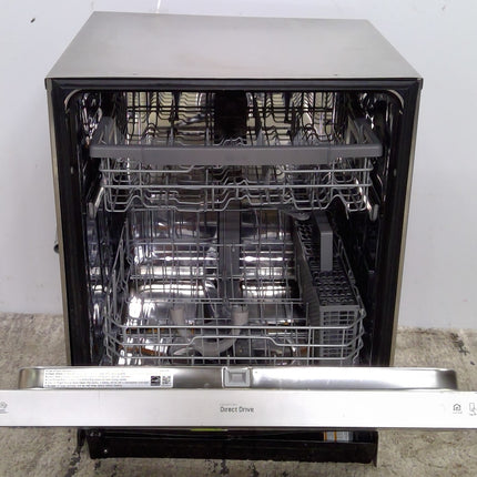 LG 24 Inch Stainless Steel Front Control Dishwasher with QuadWash and EasyRack Plus