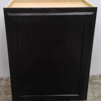 24" x 30" Dark Brown Upper Cabinet