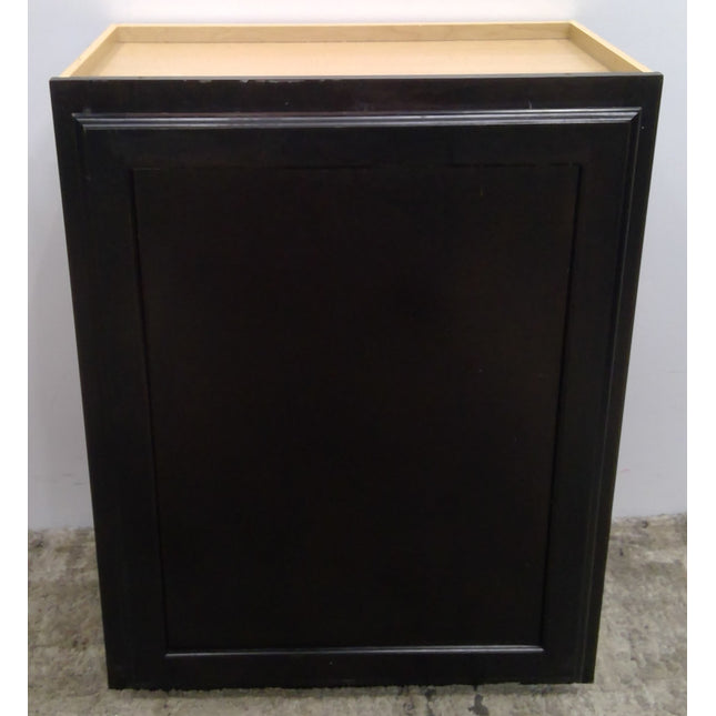 24" x 30" Dark Brown Upper Cabinet