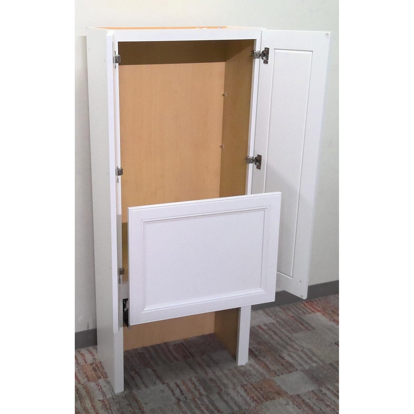 25" White Upper Cabinet
