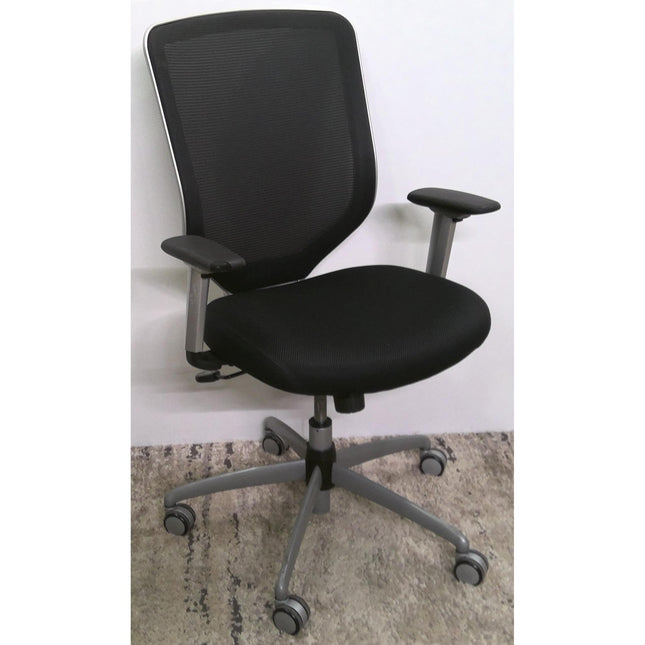 Black and Silver Office Chair
