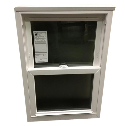 28" x 38" White Vinyl Double-Hung Window