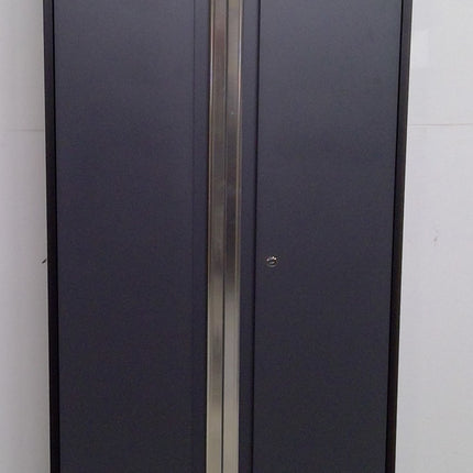 30" Black and Gray Steel Storage Locker