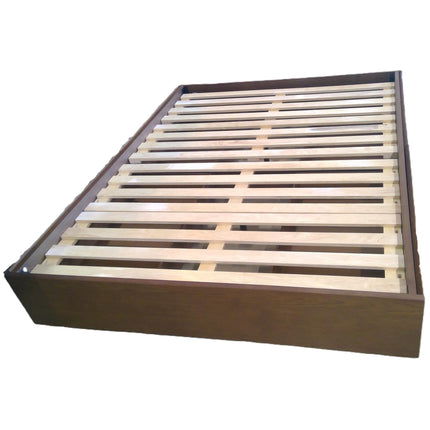 Queen Smoked Oak Platform Storage Bed (Added 08/12/2026)