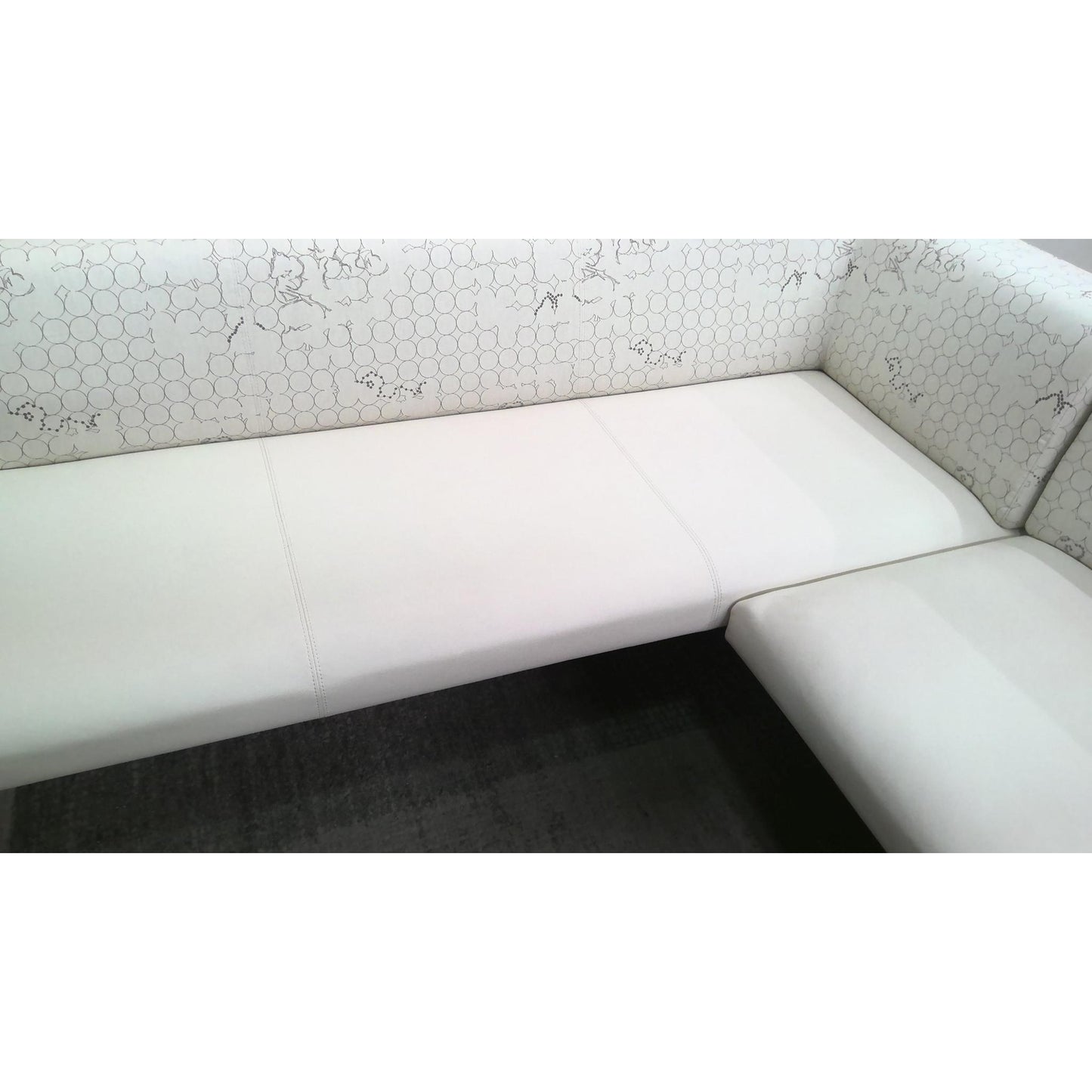 71" x 97" Right Corner Bench