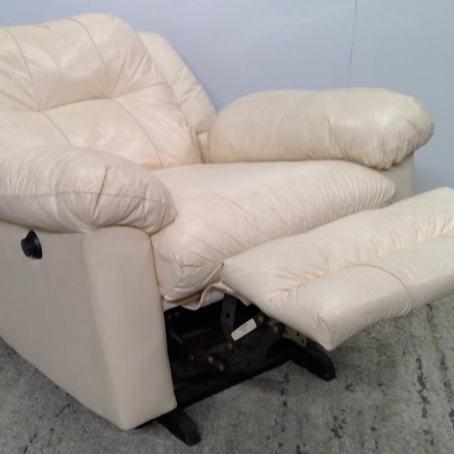 Cream Recliner