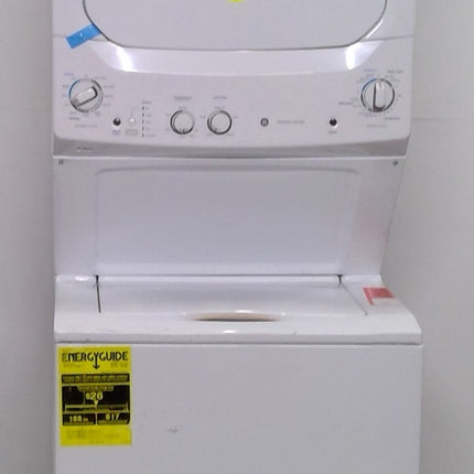 GE Unitized Spacemaker 3.8 cu. ft. Capacity Washer with Stainless Steel Basket and 5.9 cu. ft. Capacity Electric Dryer