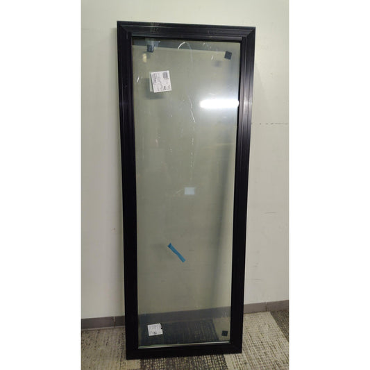 Black Stationary Window 30.5x81
