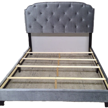 Queen Silver Bed Frame