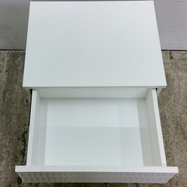 White Wall-Mounted Nightstand