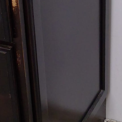 36" Dark Brown 3-Drawer Base Cabinet