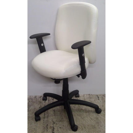 White and Black Office Chair