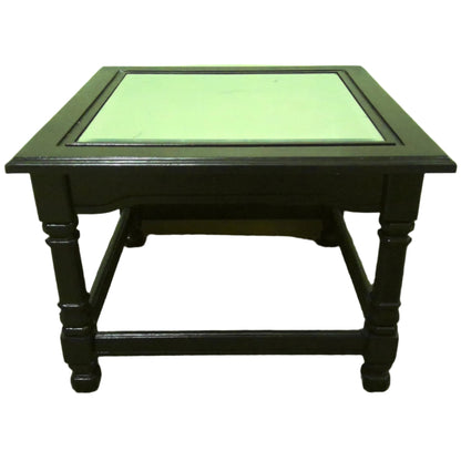 Mirror-Top End Table