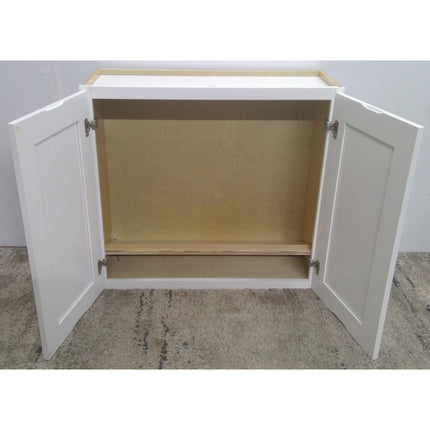 33" White Upper Cabinet