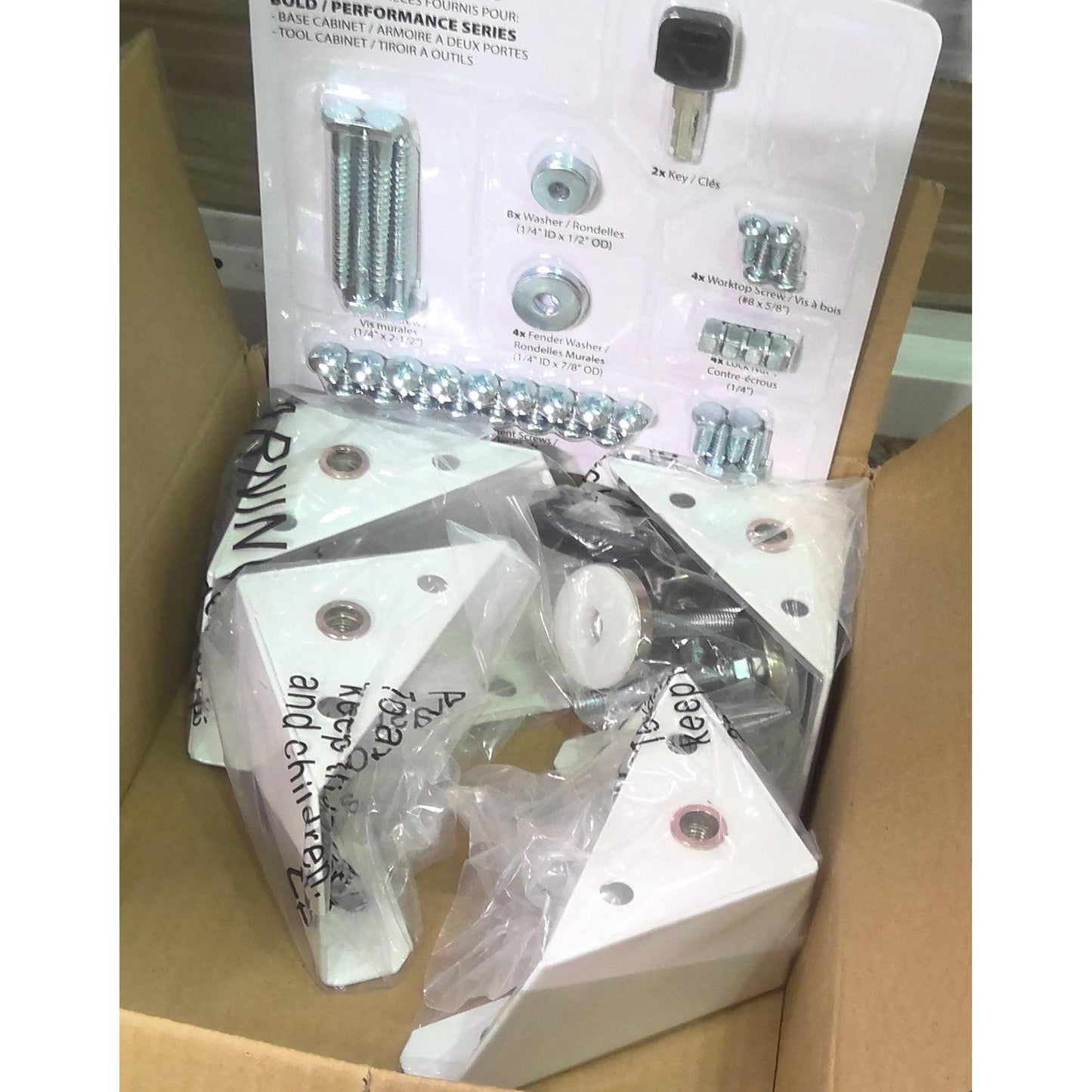 30" x 72" White Multi-Use Steel Storage Locker