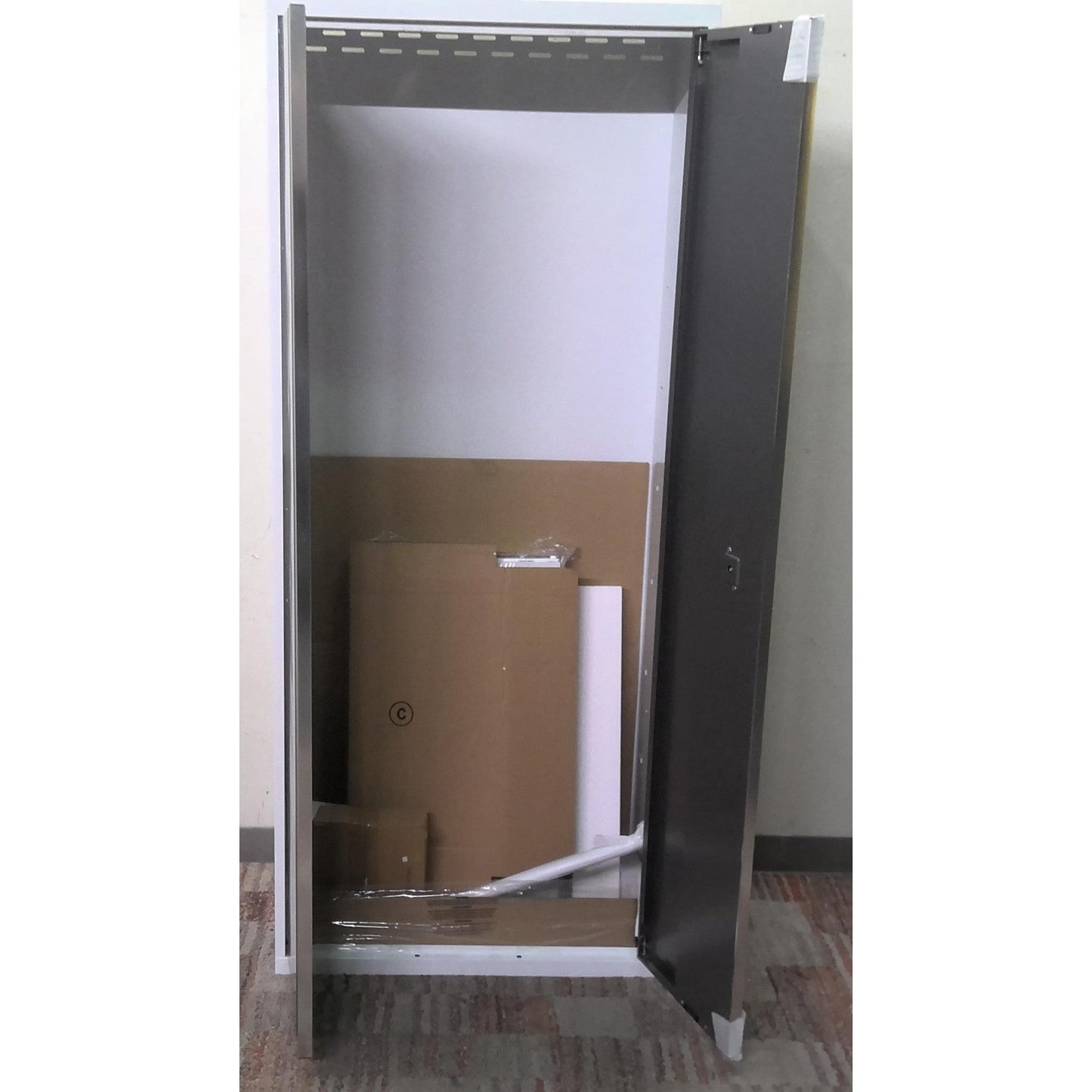 30" x 72" White Multi-Use Steel Storage Locker