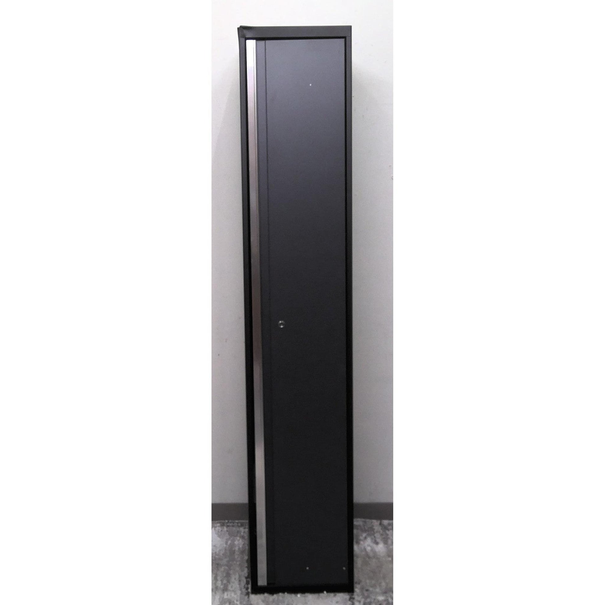 15" x 80" Black and Gray Multi-Use Steel Storage Locker
