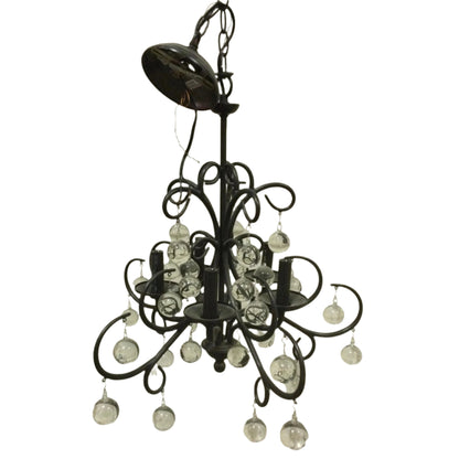 5-Light Mini Crystal Chandelier