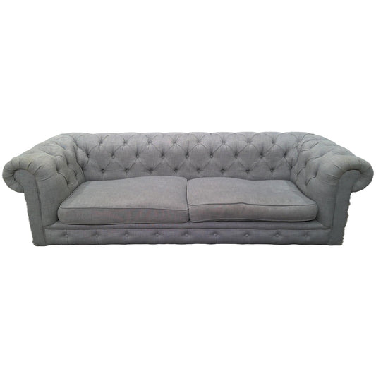98" Gray Sofa