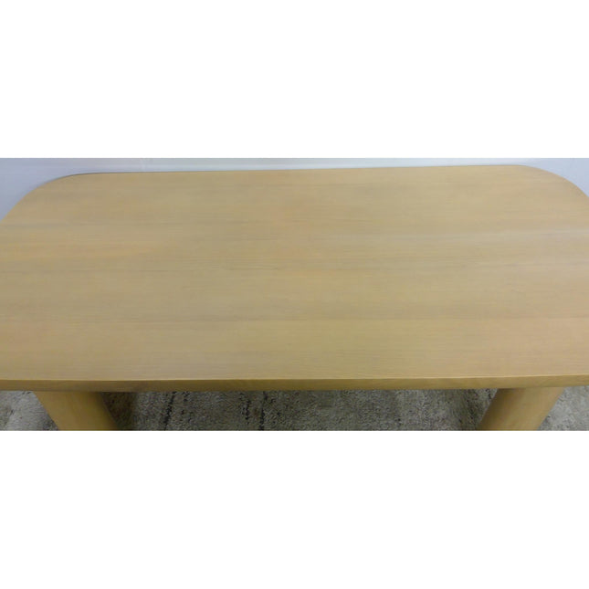 82.5" White Oak Dining Table