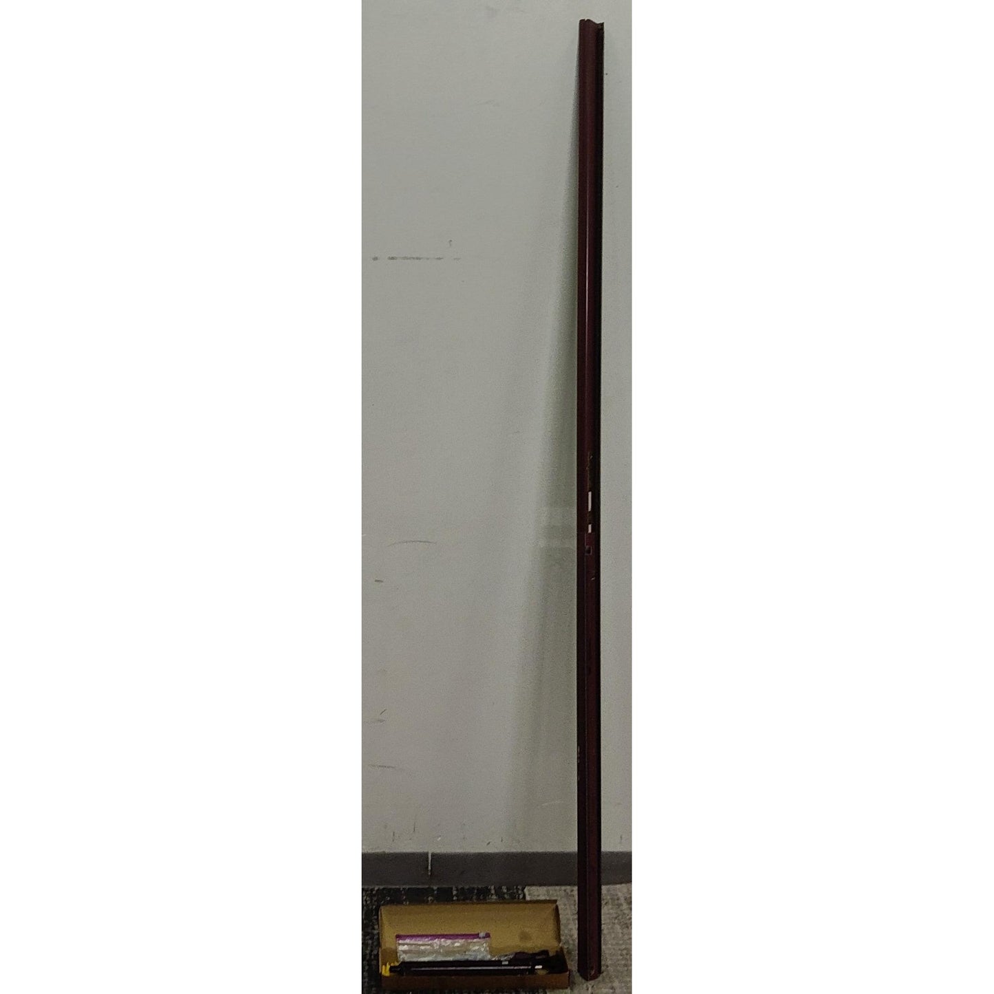 36" x 79.5" Maroon Storm Door