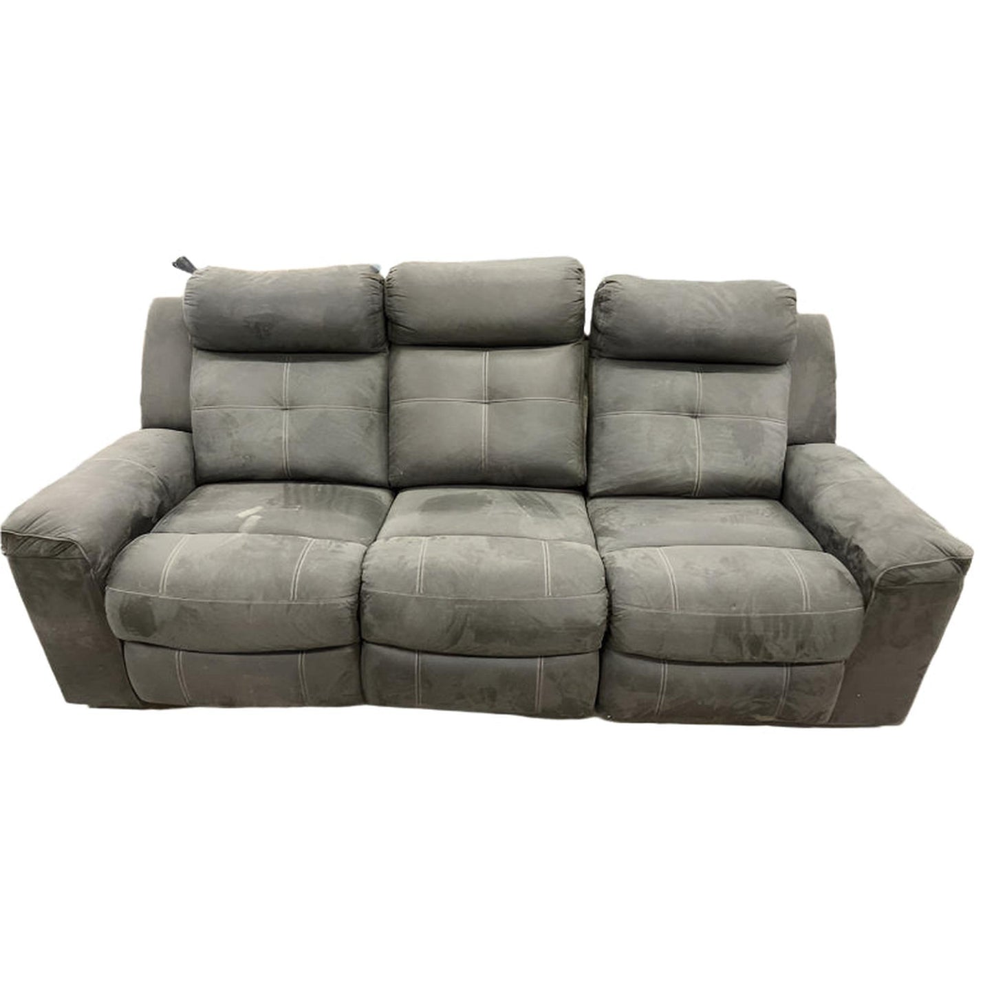 Gray Recliner Sofa
