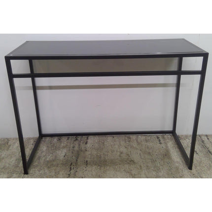 42" Glass Top Sofa Table