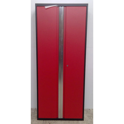 30" x 72" Red and Black Steel Storage Locker (Added 08/14/2026)
