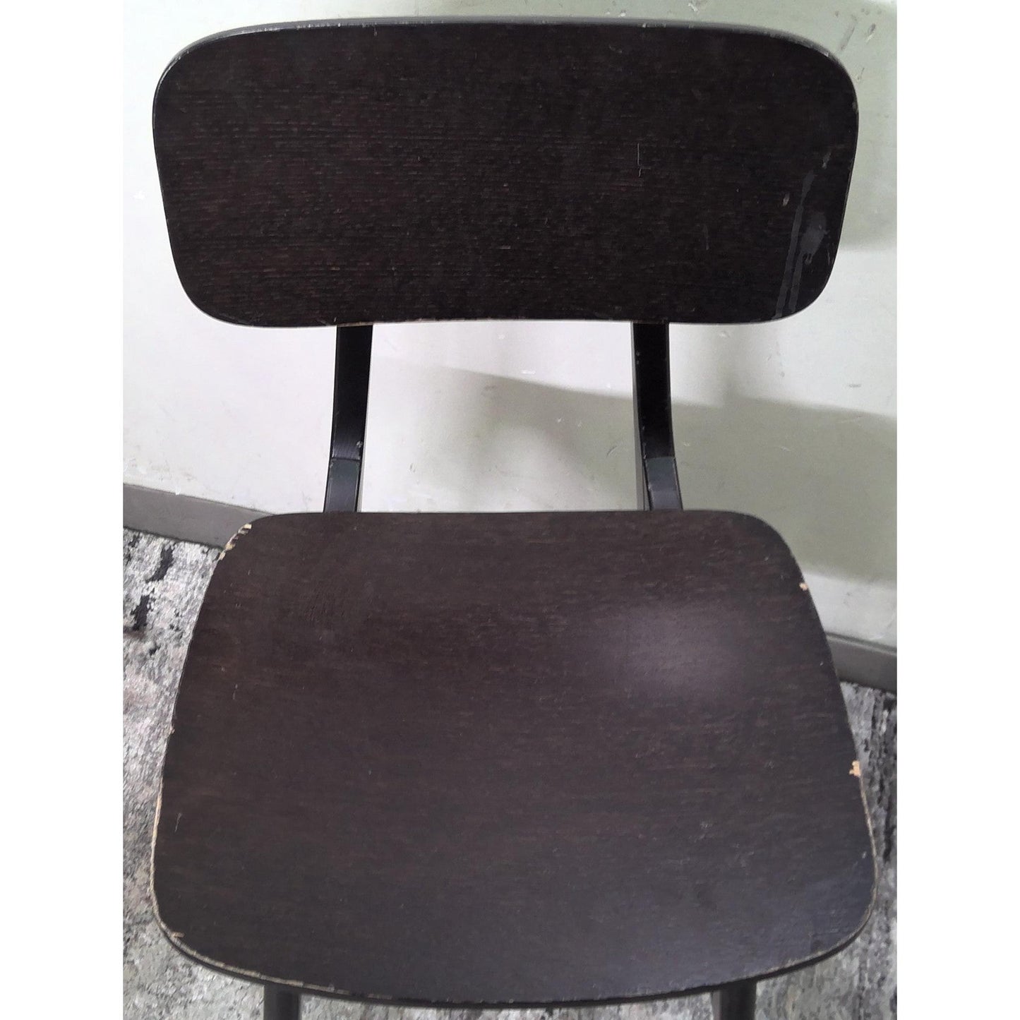 High Dark Dining Chair