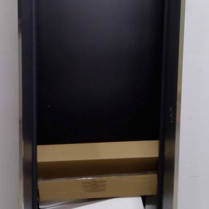 30" Black and Gray Steel Storage Locker