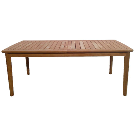 76.5" - 95.5" Outdoor Extendable Dining Table - Bronze Teak