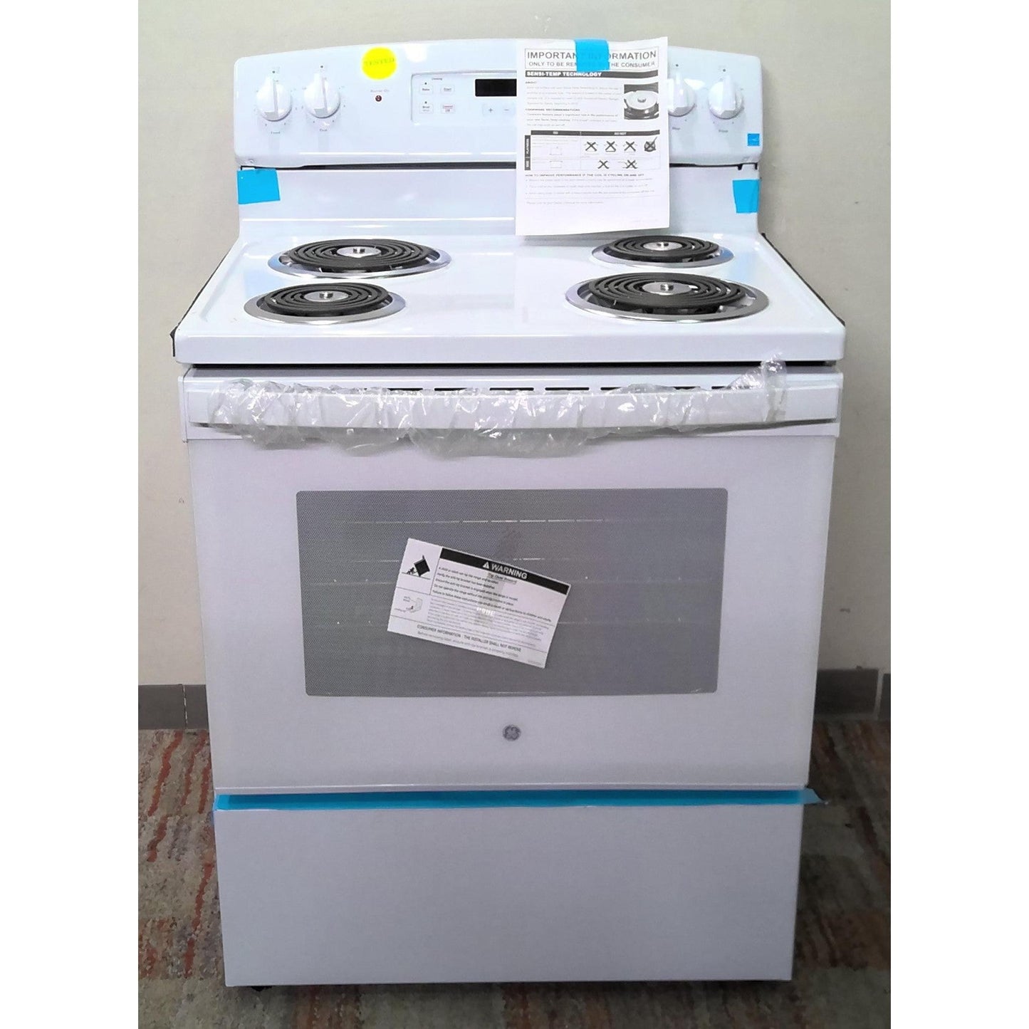 GE 30" Freestanding Electric Range