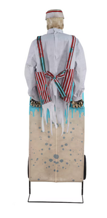 Haunted Living 6-ft Motion Activated Ice Scream Skeleton Animatronic