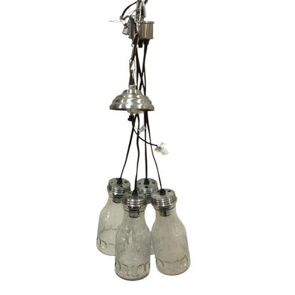 4-Light Bottle-Style Pendant