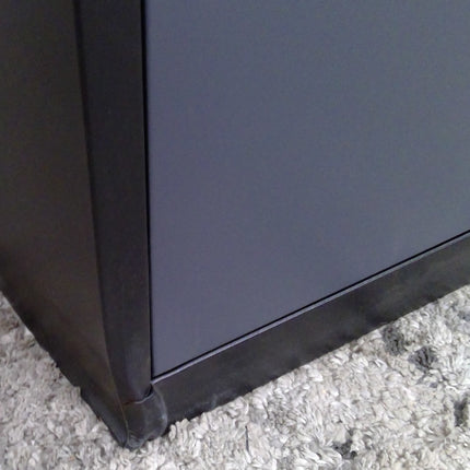 30" Black and Gray Steel Storage Locker