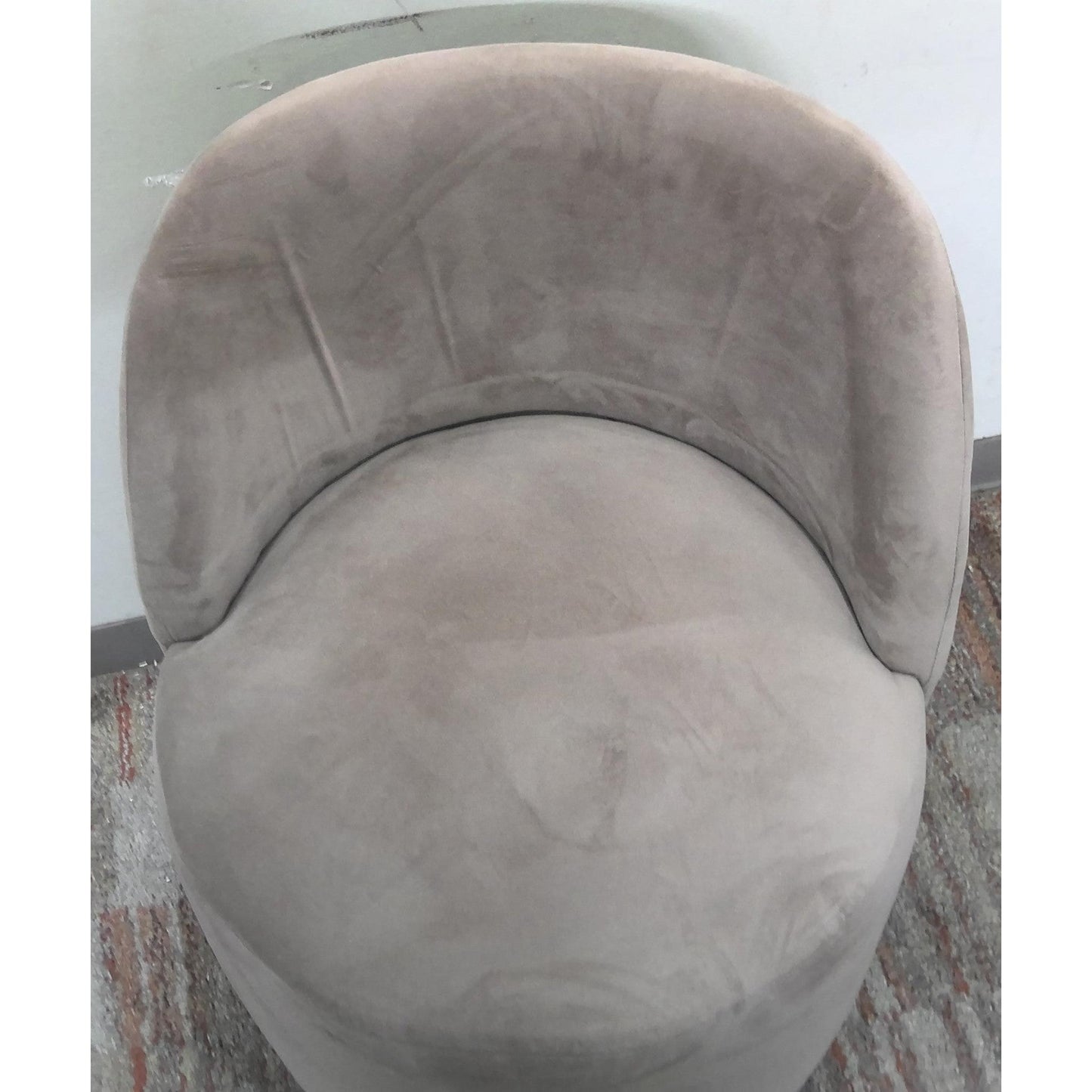 Gray Barrel Chair