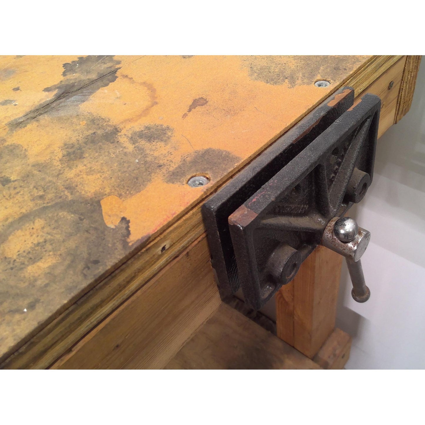 60" Work Bench with 2 Vise Clamps