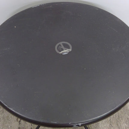 28" Round Metal Cafe Table