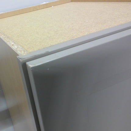 18" x 60" Gray Upper Cabinet
