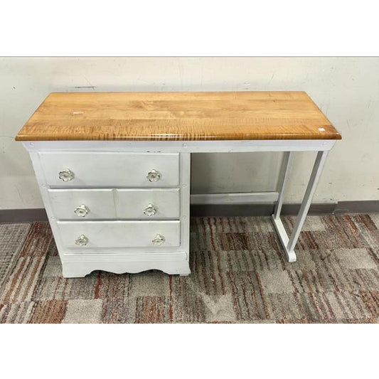 Wood White Desk