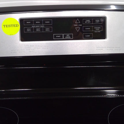 Amana 30 in. 4 Burner Element Freestanding Electric Range in Stainless Steel