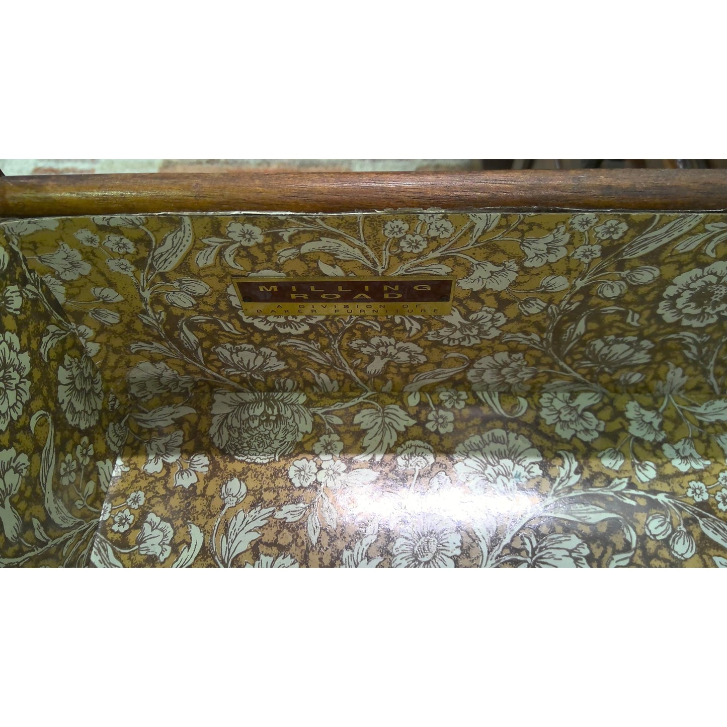 60" Baker Furniture Milling Road Wine Console