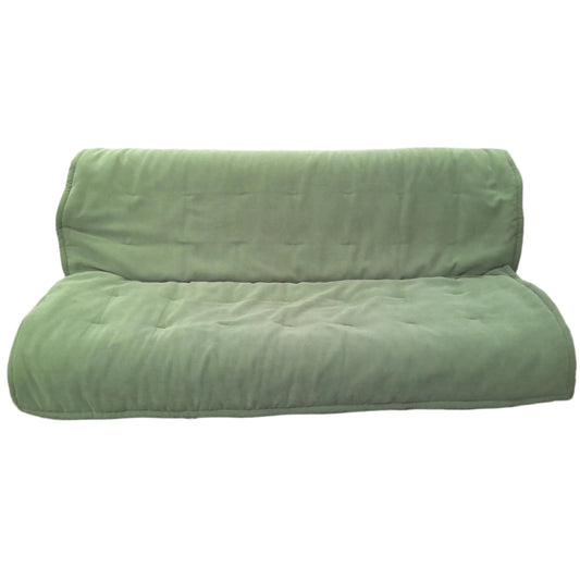 Tufted Light Green Floor Futon