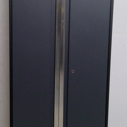 30" Black and Gray Steel Storage Locker