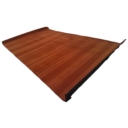 12ft Orange Angled Rug