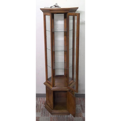 Hexagon Curio Cabinet
