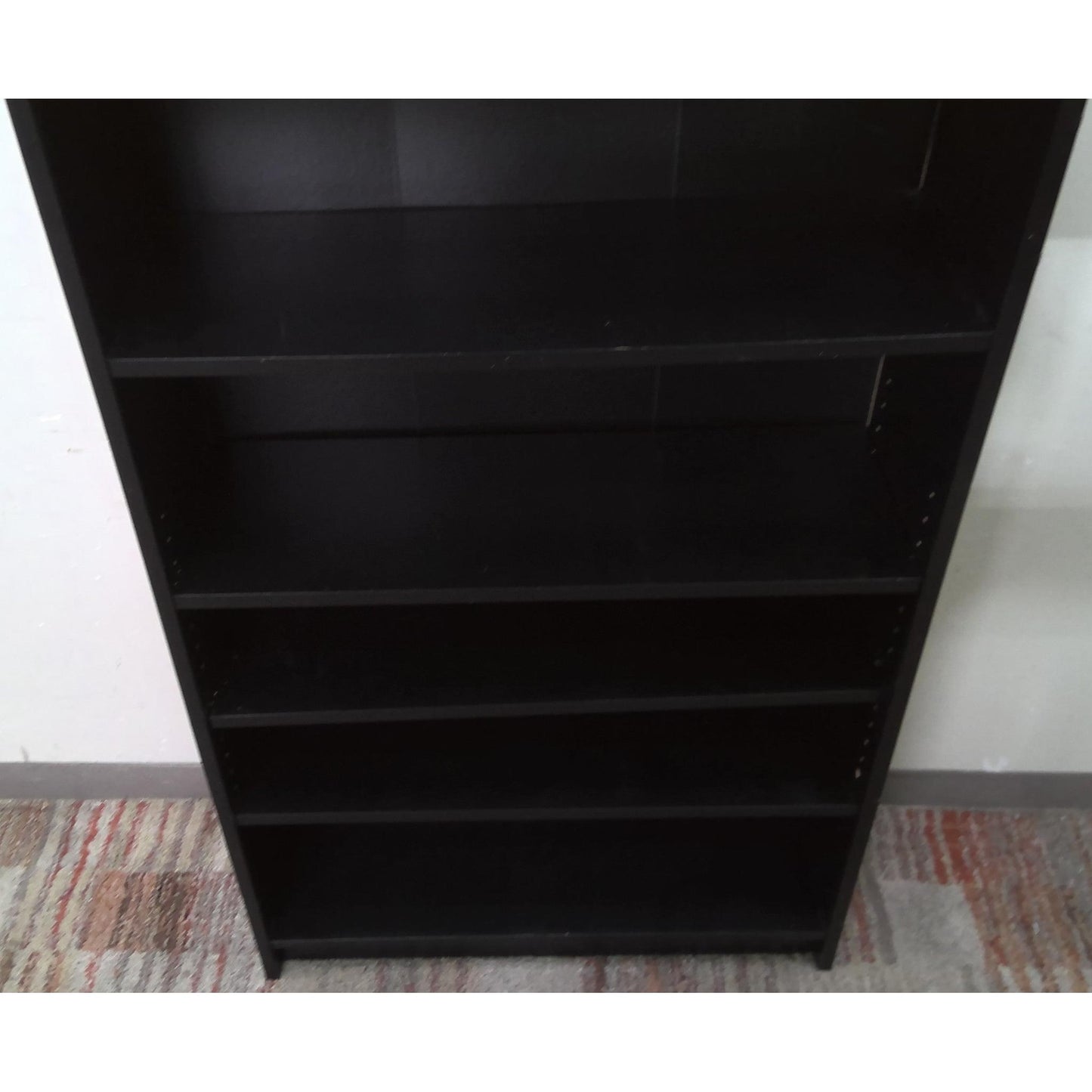 Black Shelving Unit