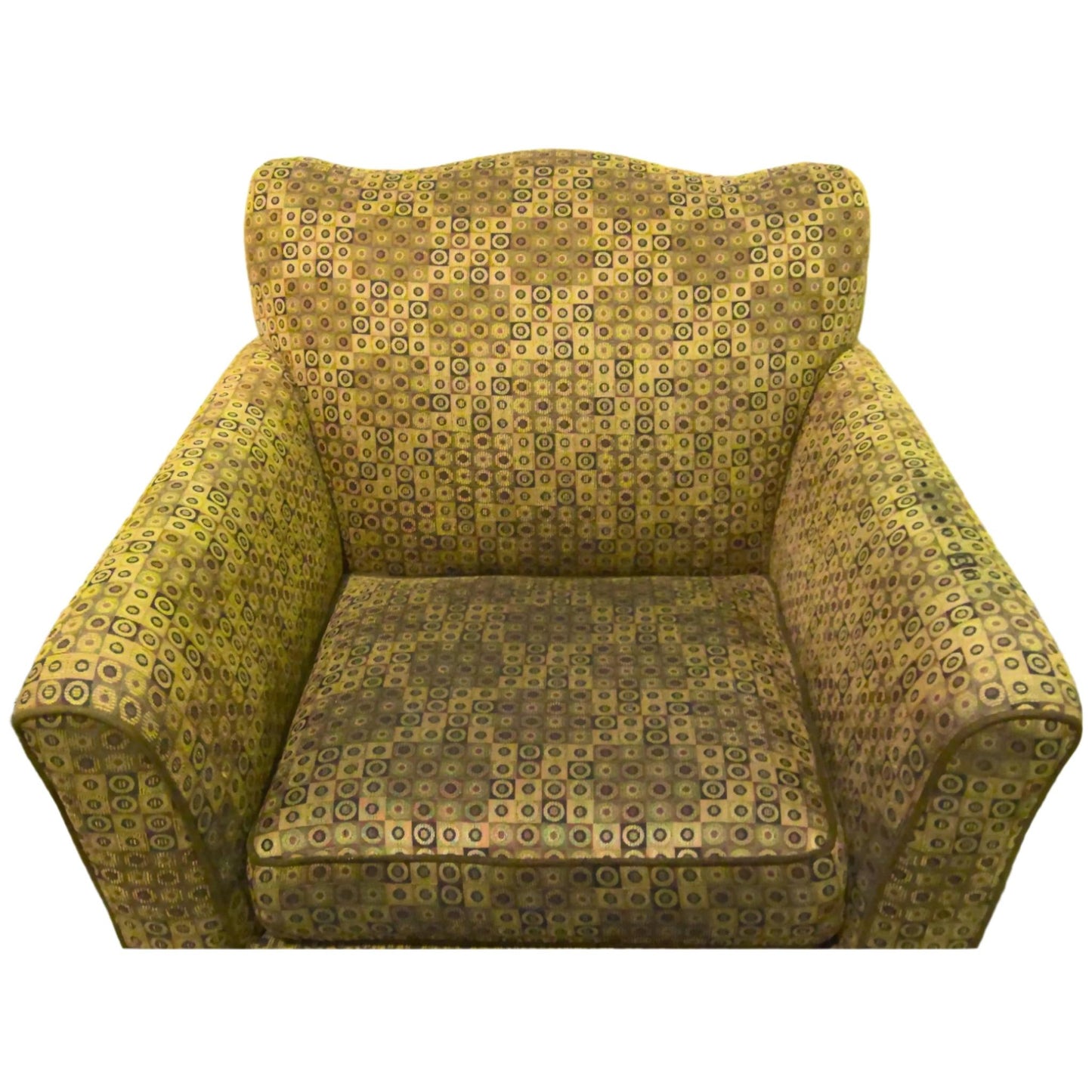Geometric Accent Armchair